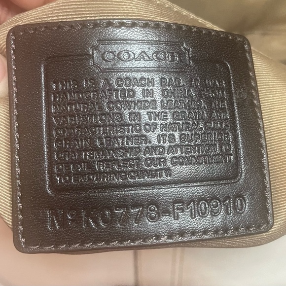 Y2K Coach F10910 Soho Leather Buckle Flap Hobo Bag w/matching wallet - Picture 13 of 13